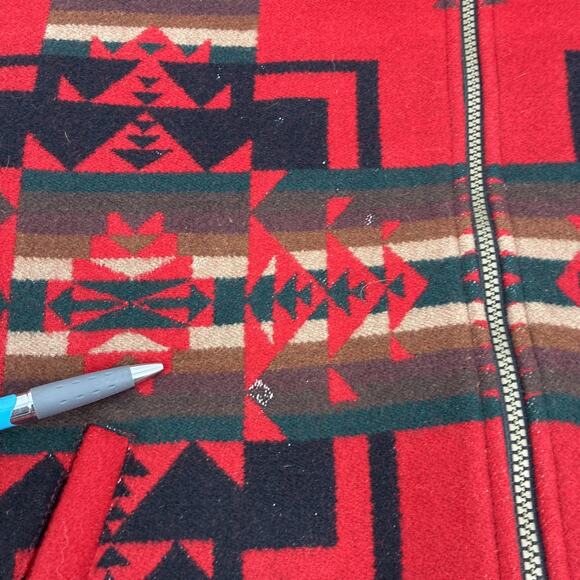 Vintage Pendelton Jacket Men Medium Wool Aztec High Grade Western Wear Rancher - Picture 12 of 16